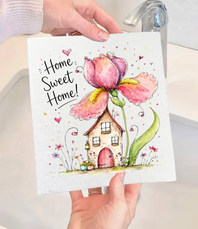 Avery Lane Gifts Home Sweet Home karklud svensk 17x20 cm