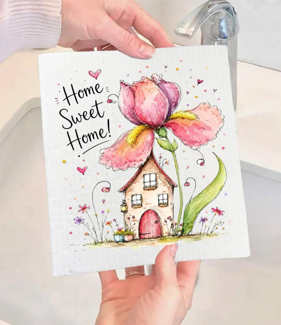 Avery Lane Gifts Home Sweet Home karklud svensk 17x20 cm