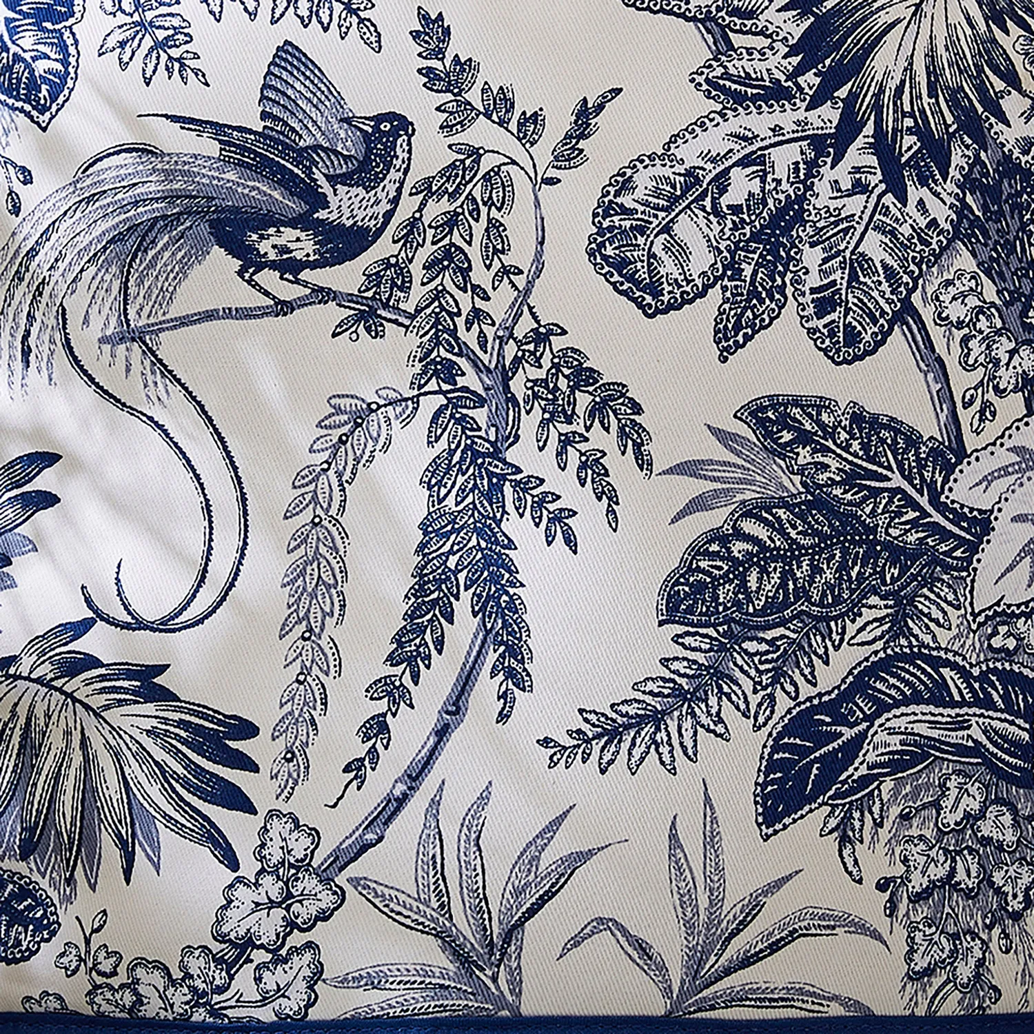 Ulster Weavers Willow Toile tehætte blå bomuld 25x37cm