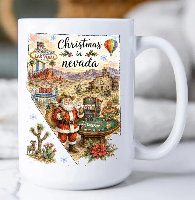 Avery Lane Gifts Christmas Nevada krus keramik 443 ml