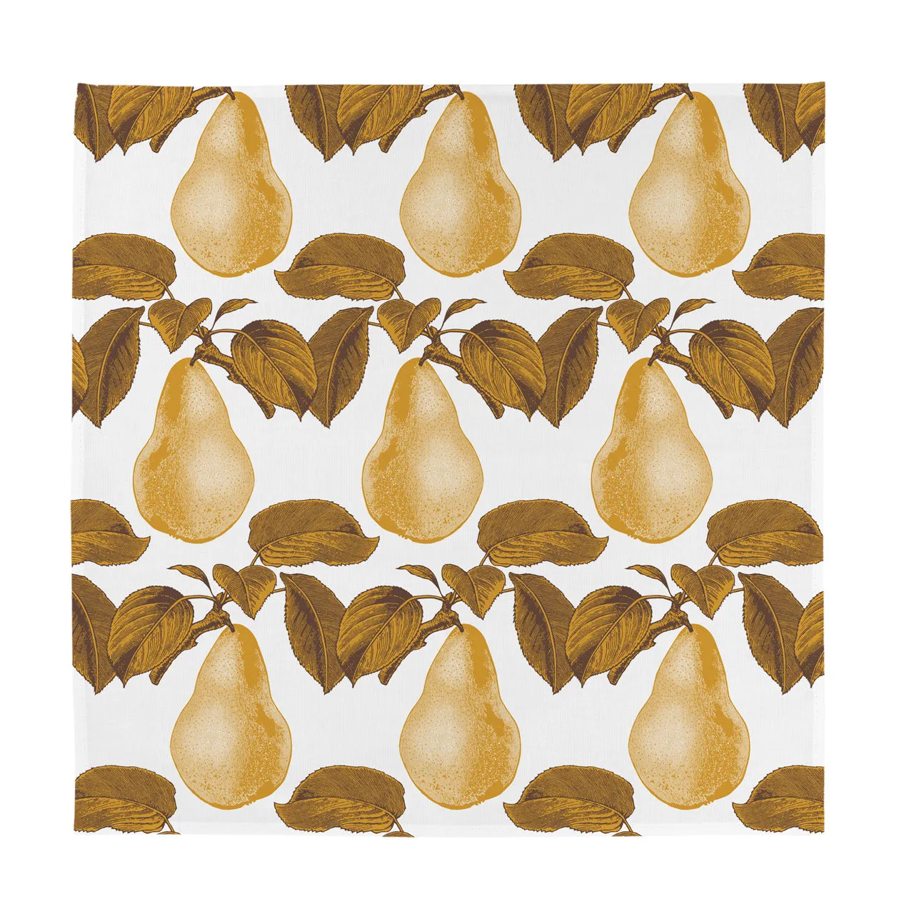 Thornback & Peel Pear stofserviet grøn 45x45 bomuld