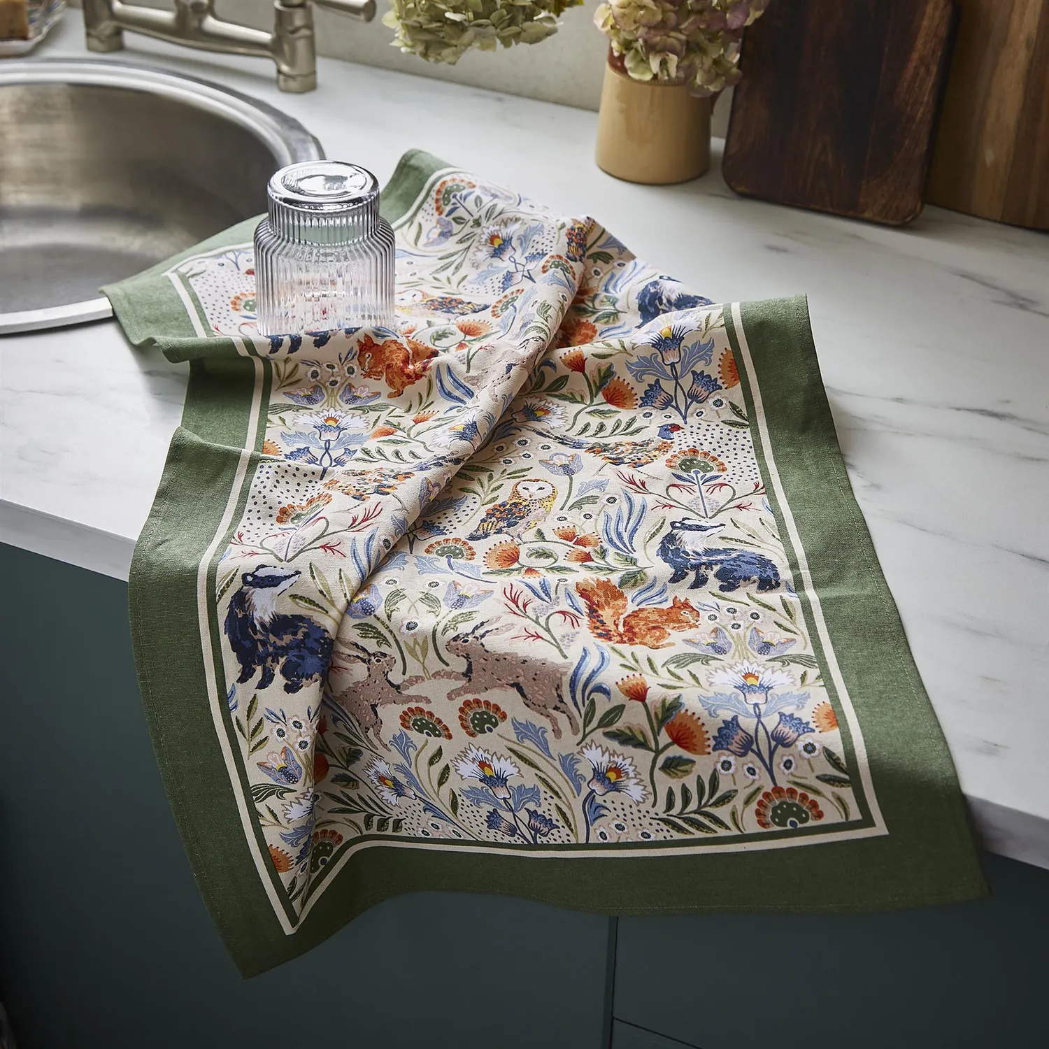 Ulster Weavers Blackthorn viskestykke 74x48 cm beige