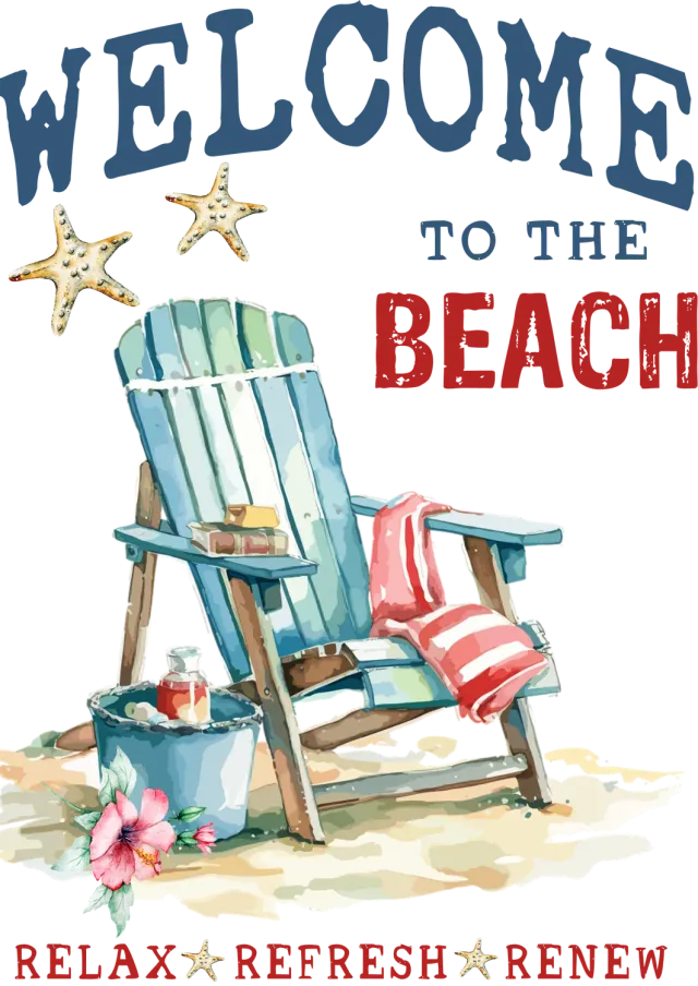 Avery Lane Gifts Coastal Welcome Beach haveflag