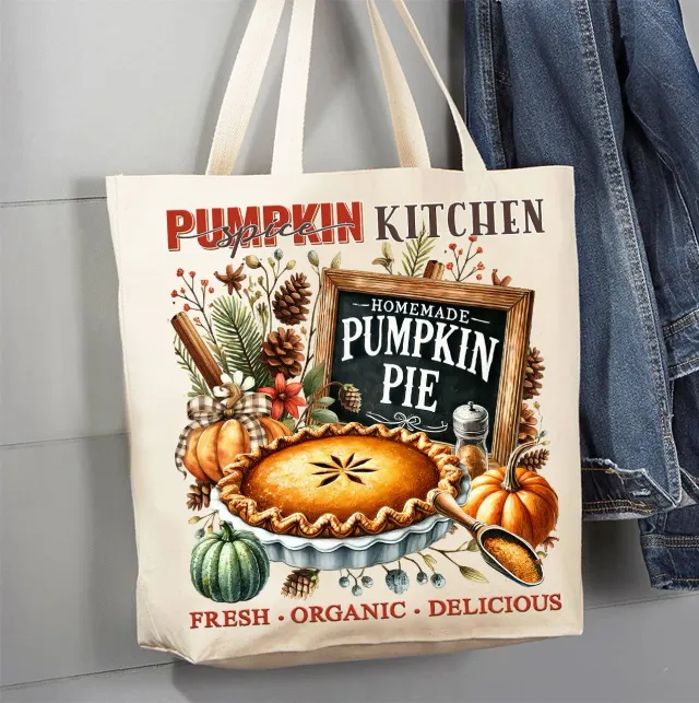Avery Lane Gifts Fall Autumn Pumpkin Pie mulepose bomuld