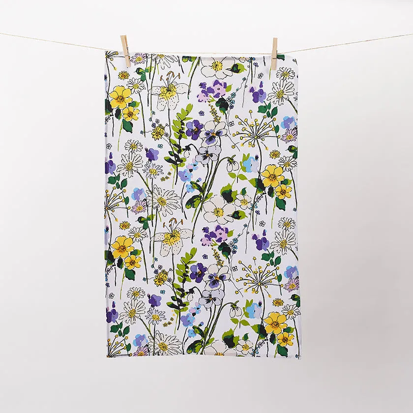 Ulster Weavers Wildflower viskestykke flerfarvet bomuld