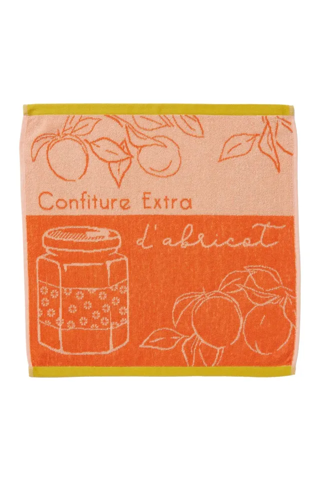 Coucke Apricot Delight håndklæde 50x50 cm orange