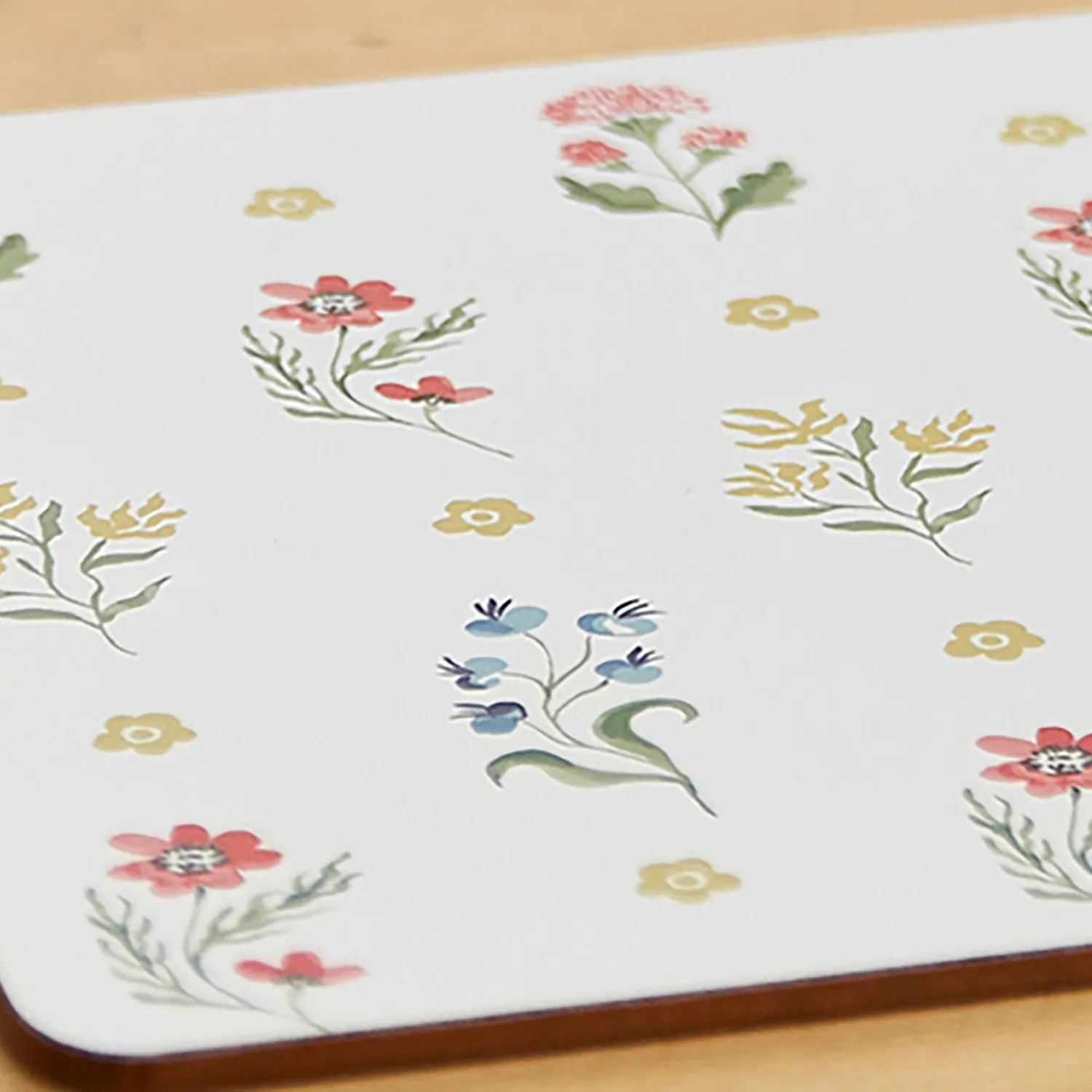 Ulster Weavers Boho Floral dækkeserviet 4-pak flerfarvet