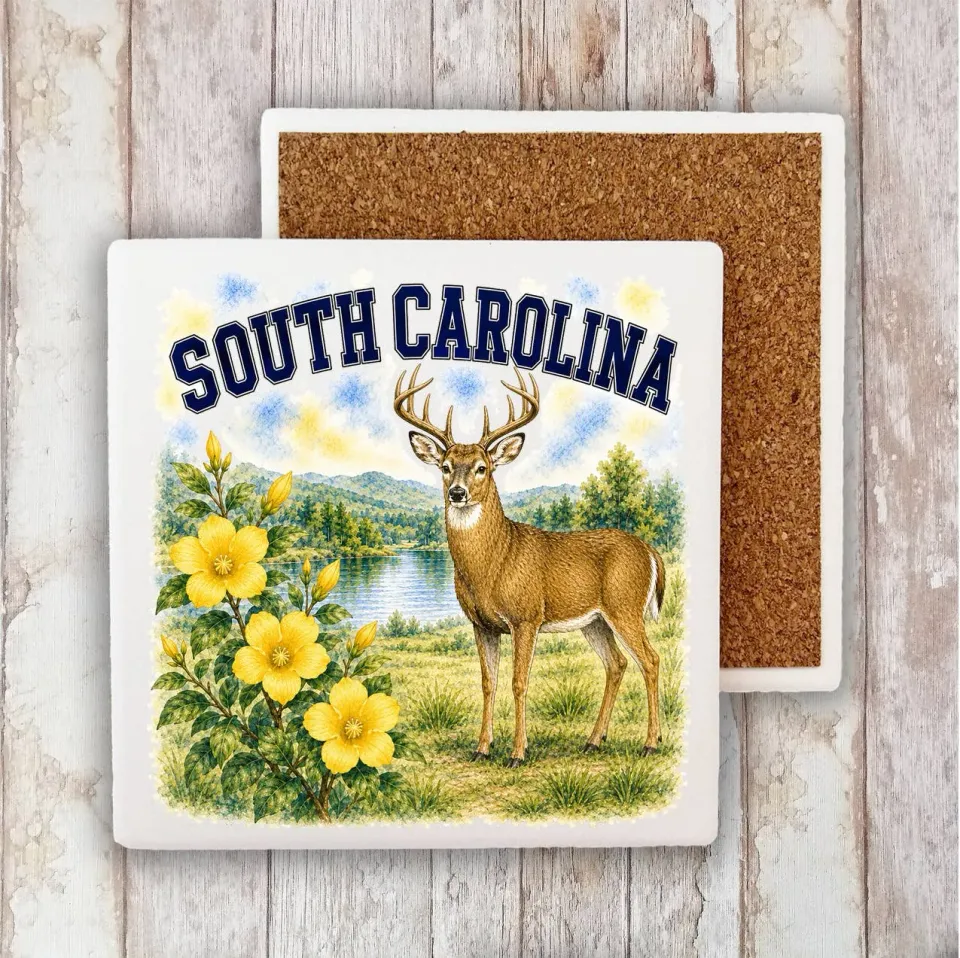 Avery Lane Gifts South Carolina State Bird bordskåner sten 10 cm