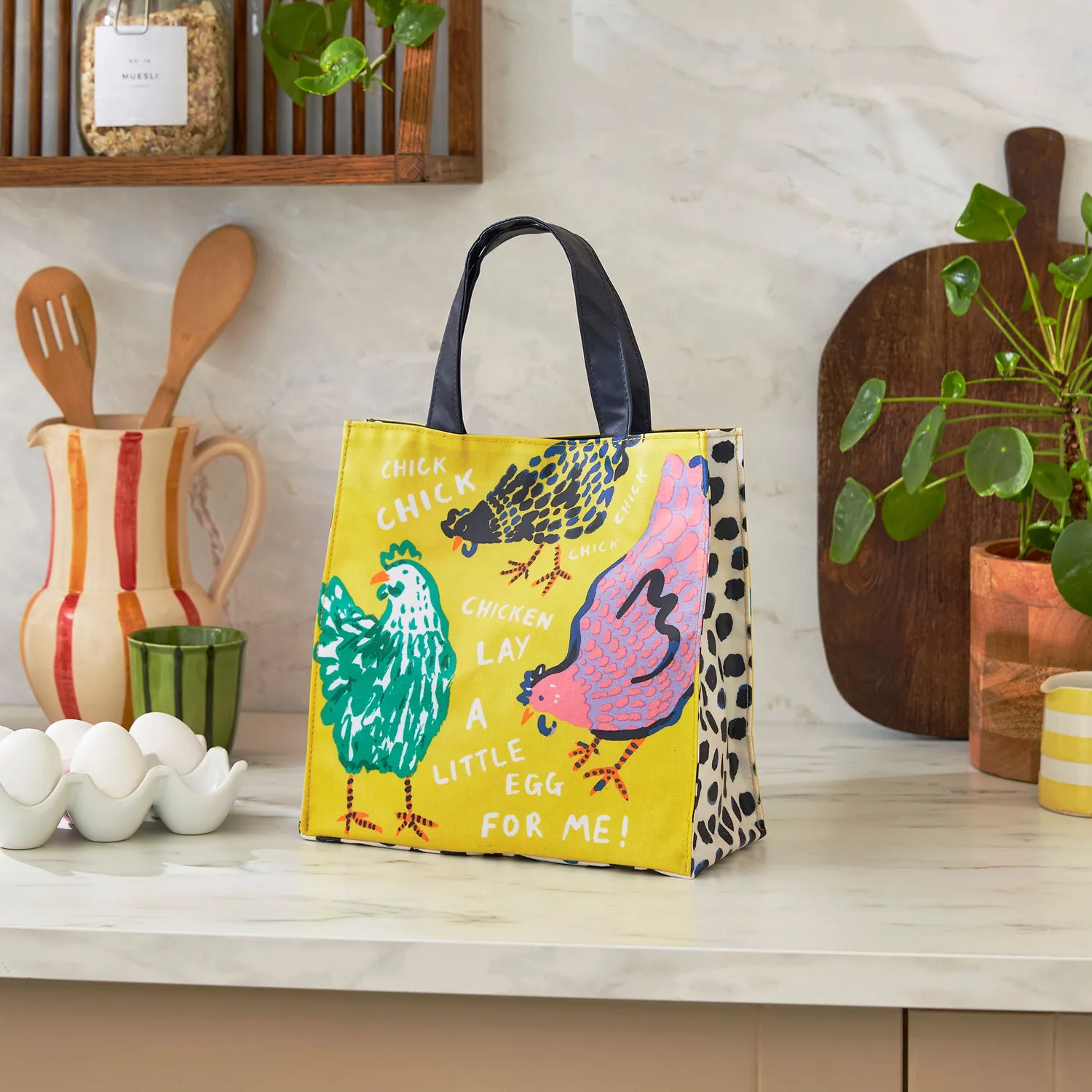 Ulster Weavers Chick Chicken taske small gul PVC 25x25cm