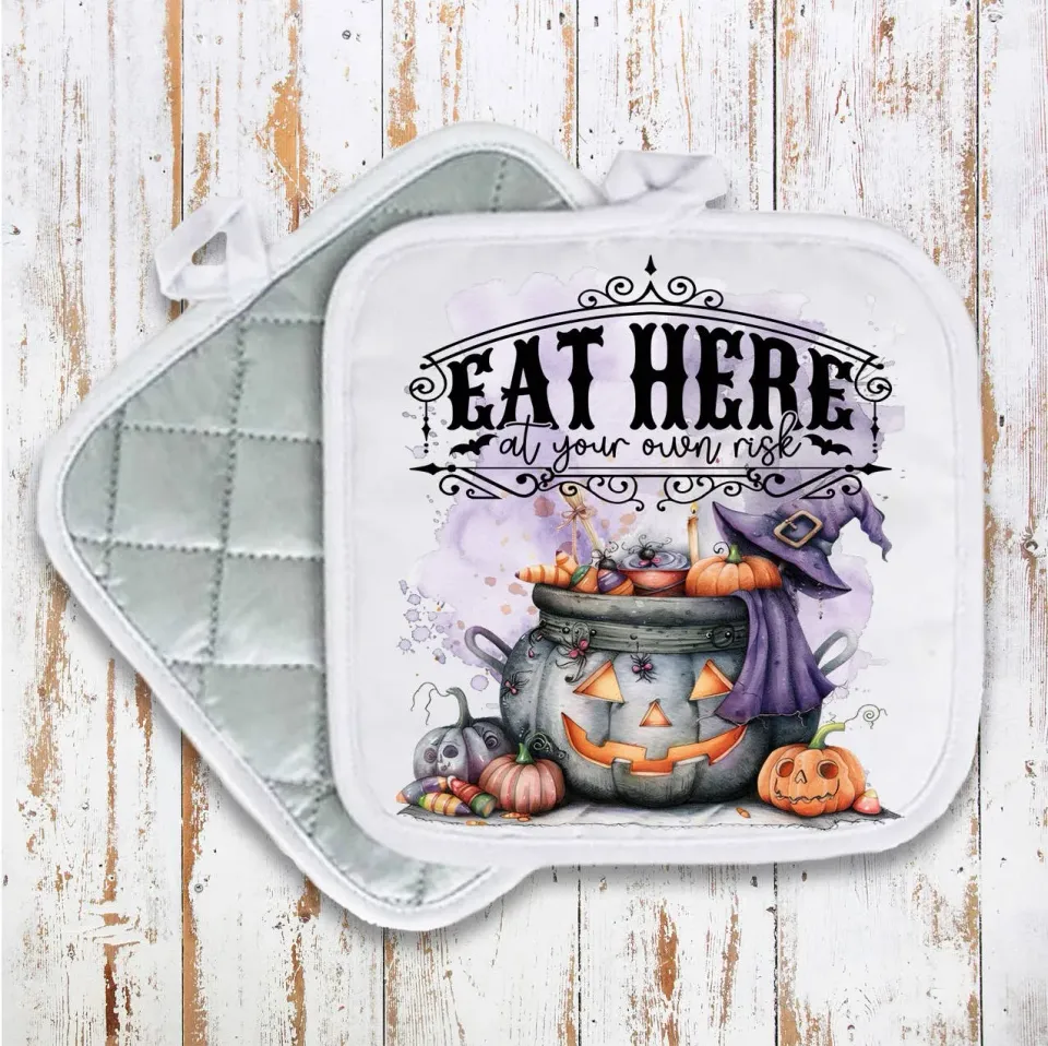 Avery Lane Gifts Halloween grydelap quiltet 20x20 cm