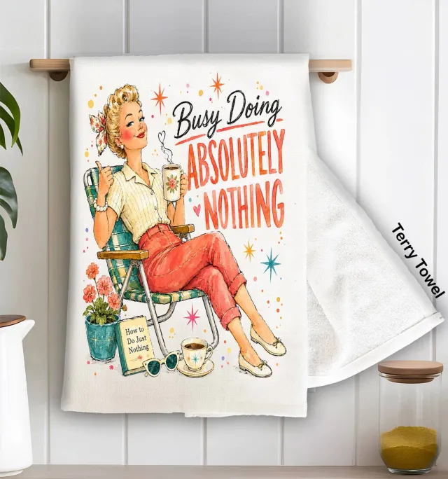 Avery Lane Gifts Housewives viskestykke bomuld 71x46 cm
