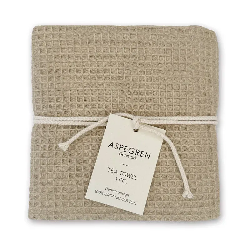 AspEgren North viskestykke 50x70 cm khaki bomuld