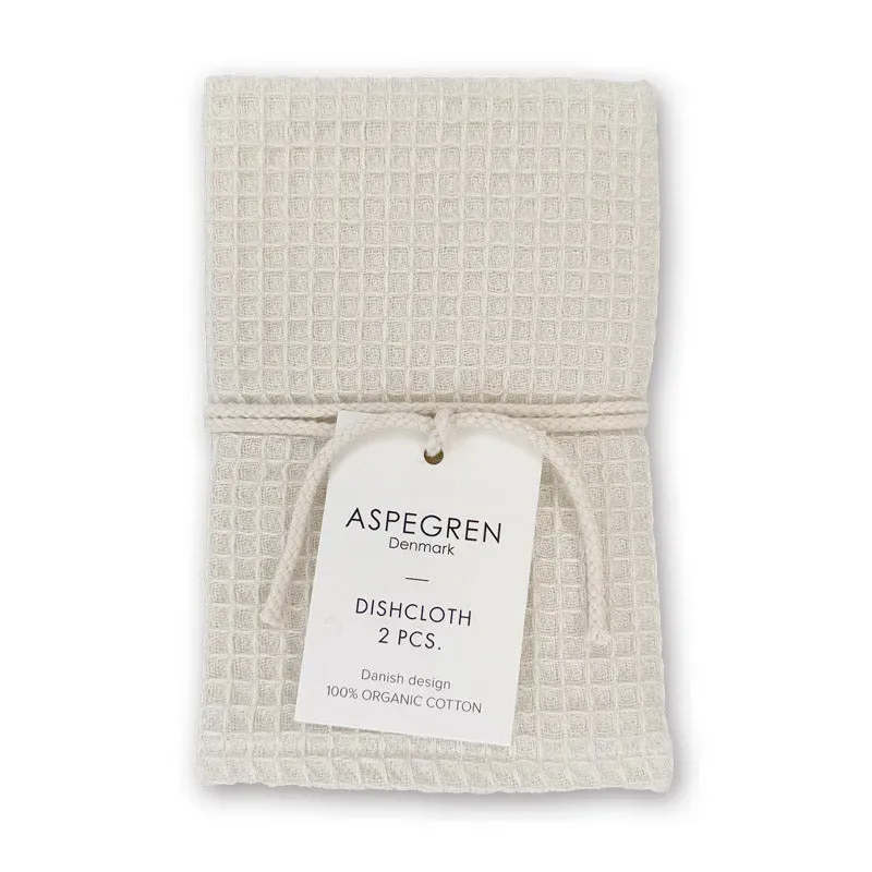 AspEgren North Birch karklude 30x35 cm 2 stk økologisk bomuld