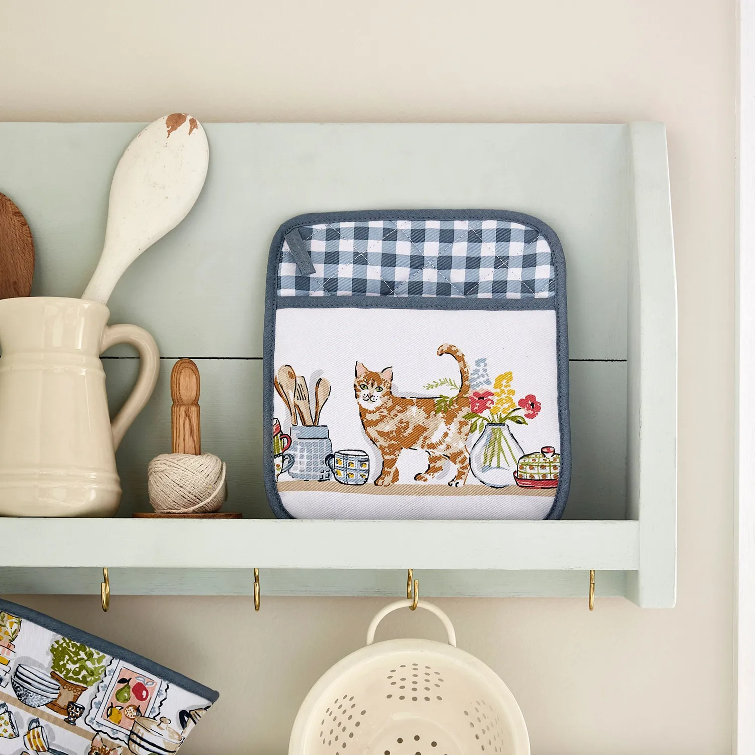 Ulster Weavers Pantry Cats grydelap bomuld 21x21 multicolour