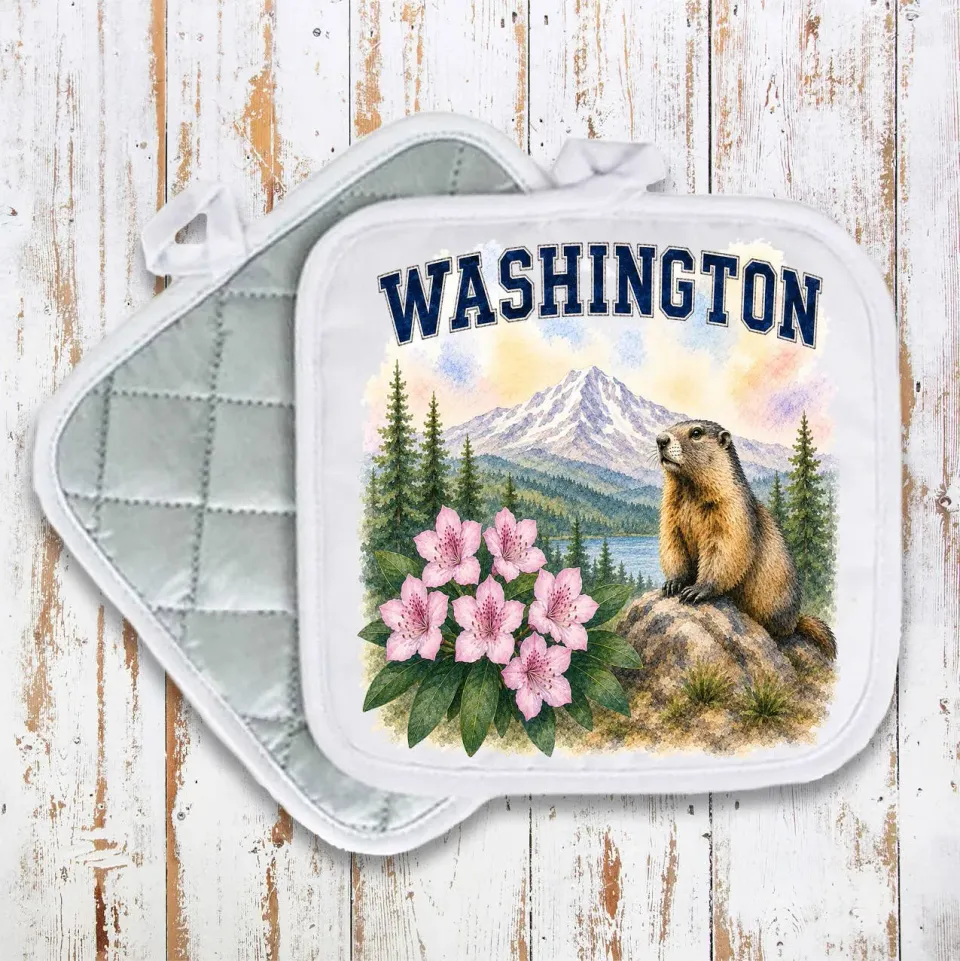 Avery Lane Gifts Washington Bird grydelap 20x20 cm quiltet