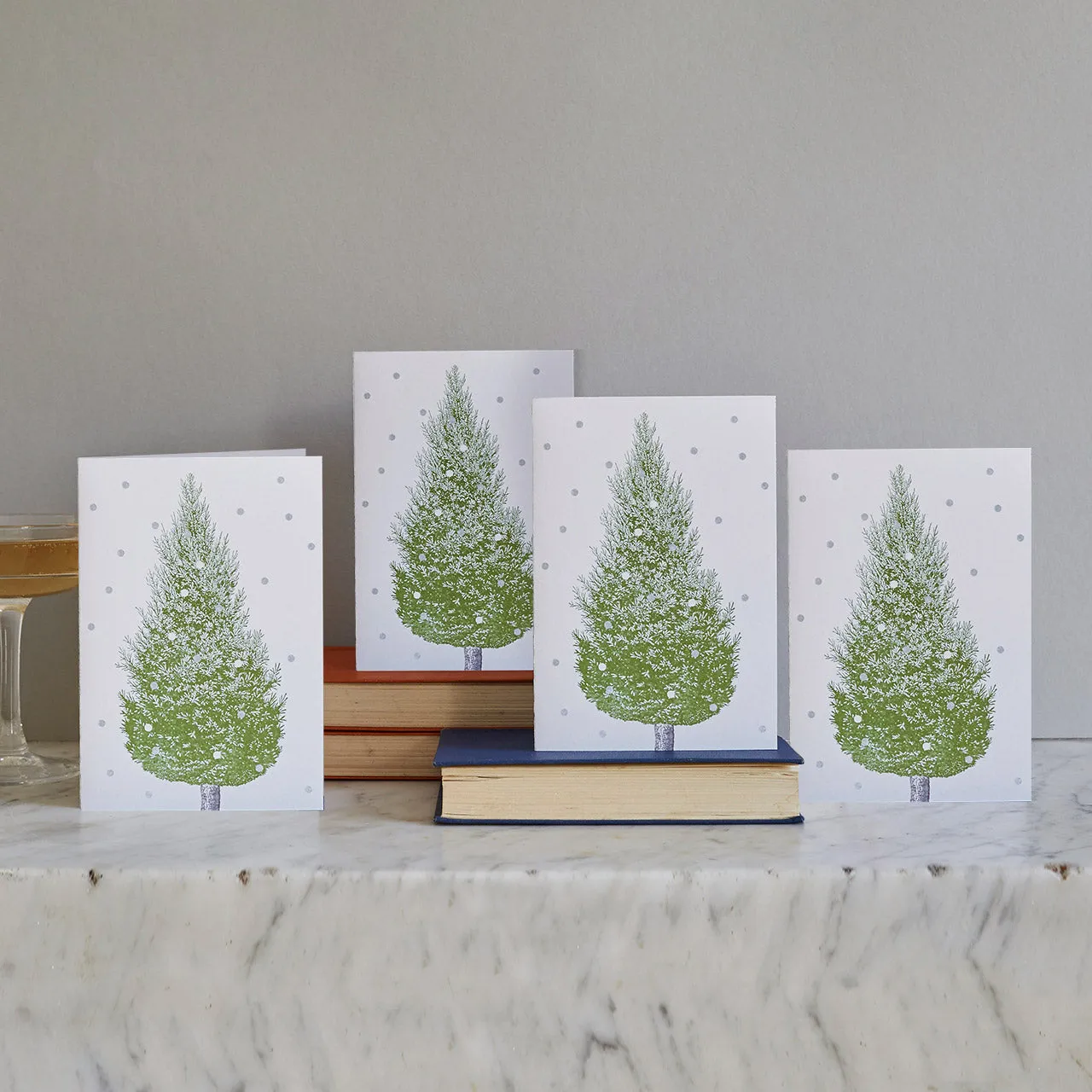 Thornback & Peel Christmas Tree julekort med kuvert