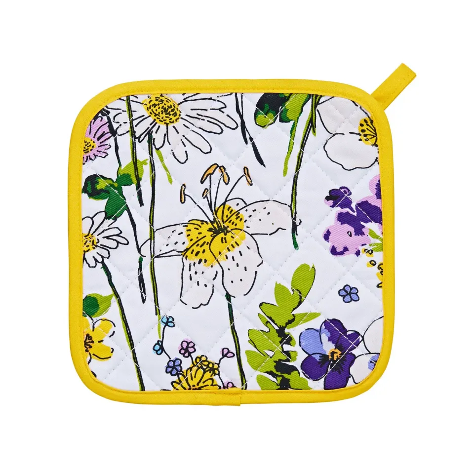 Ulster Weavers Wildflowers grydelap flerfarvet bomuld