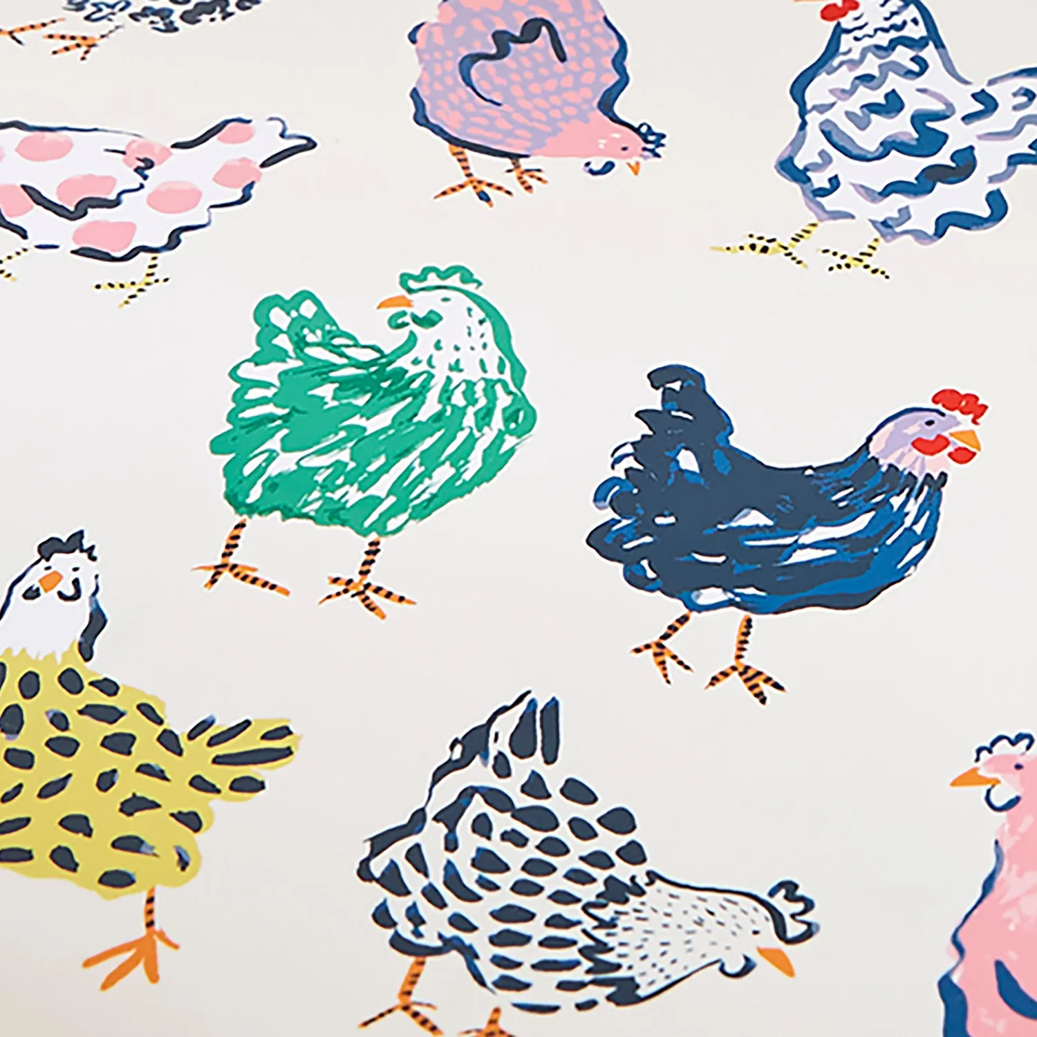 Ulster Weavers Chick Chicken dækkeservietter gul 4-pak