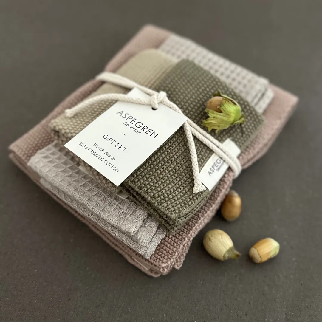 AspEgren Køkken Gavesæt Marzipan 4 dele økologisk