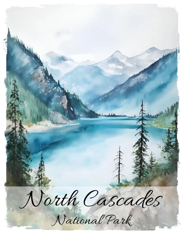 Avery Lane North Cascades National Park Washington souvenir