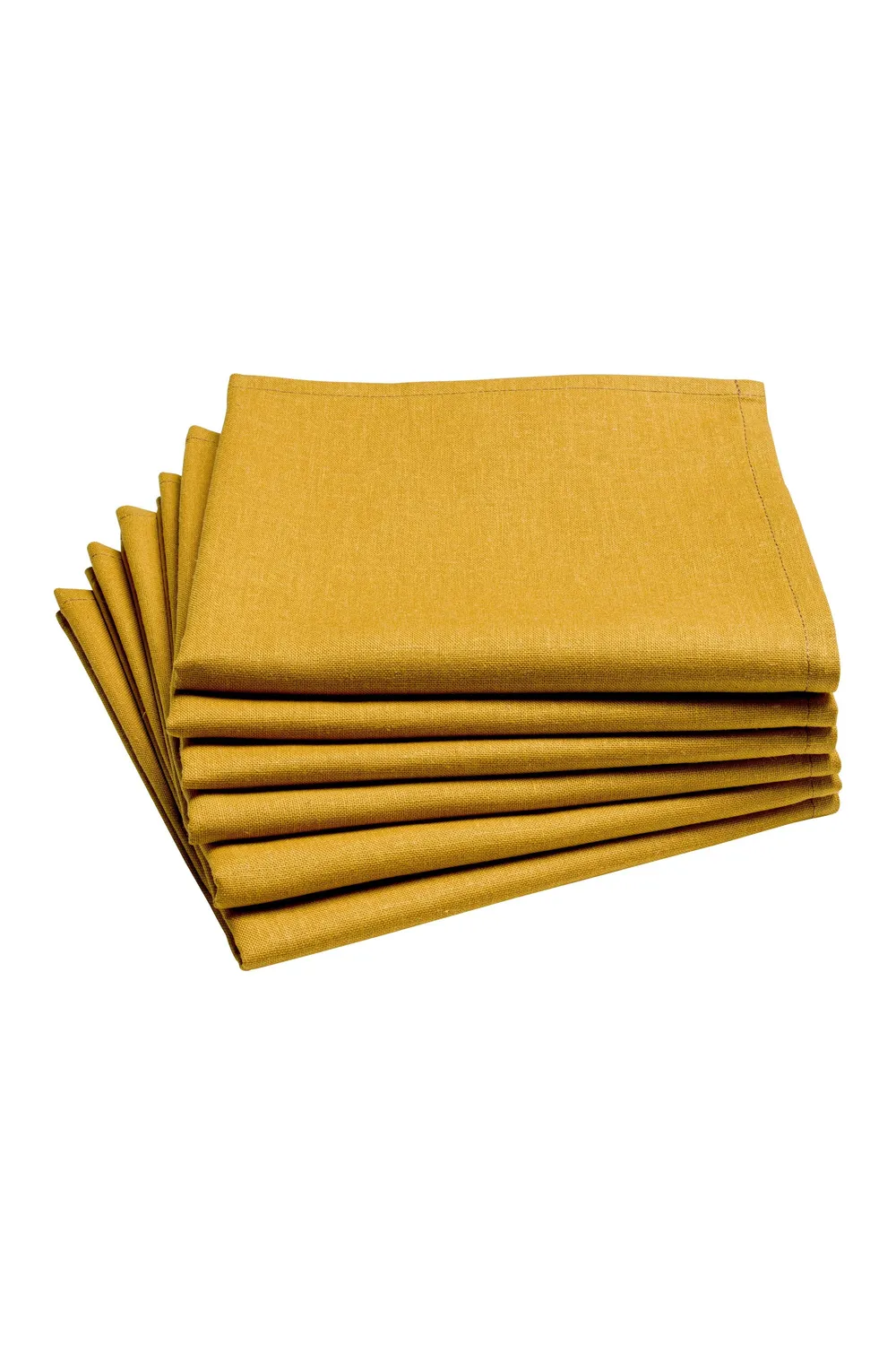 Coucke La Lilloise stofservietter 6 stk 45x45 cm hør