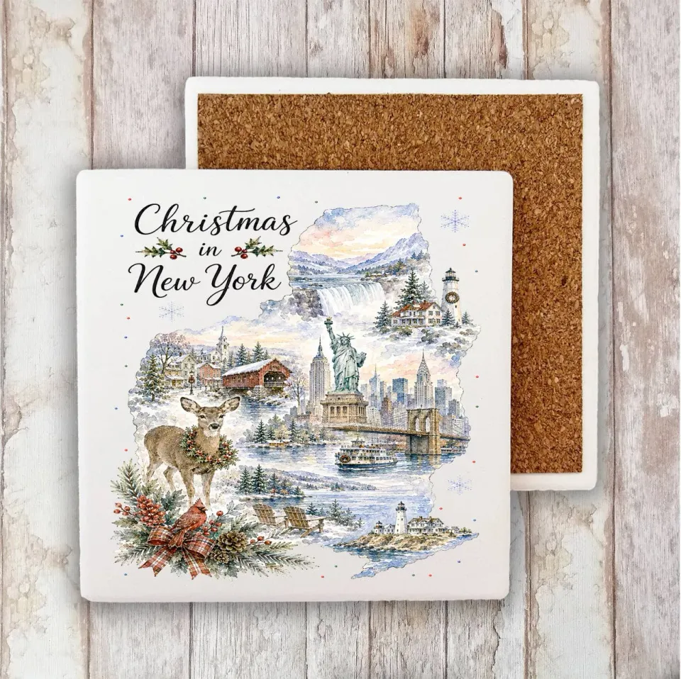 Avery Lane Christmas New York bordskåner sten 10 cm