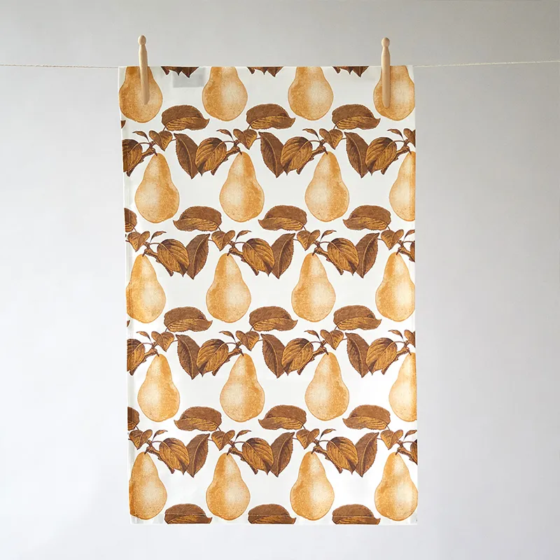 Thornback & Peel Pear viskestykke bomuld 50x70