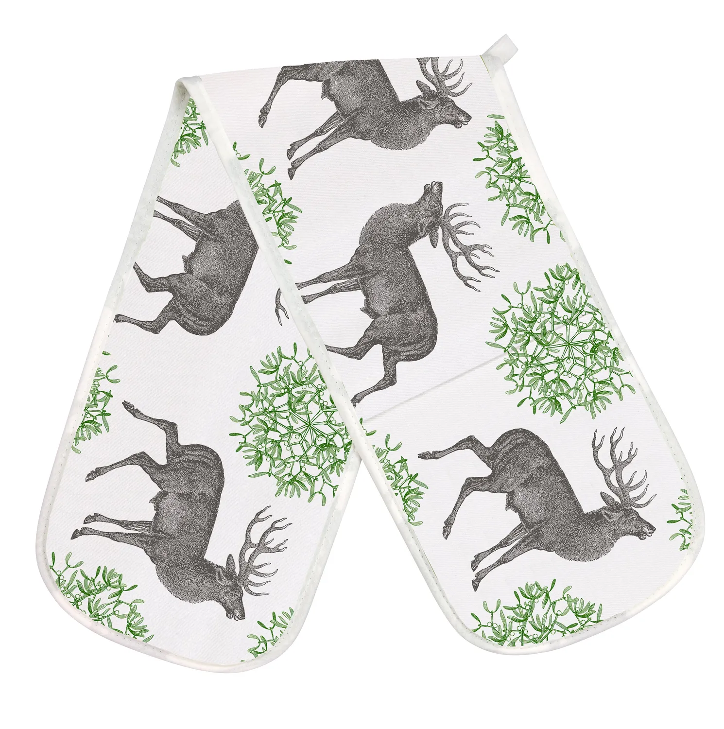 Thornback & Peel Stag & Mistletoe ovnhandske dobbelt bomuld