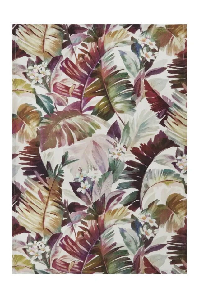 Coucke Amazonia viskestykke lilla 50x75 cm hør