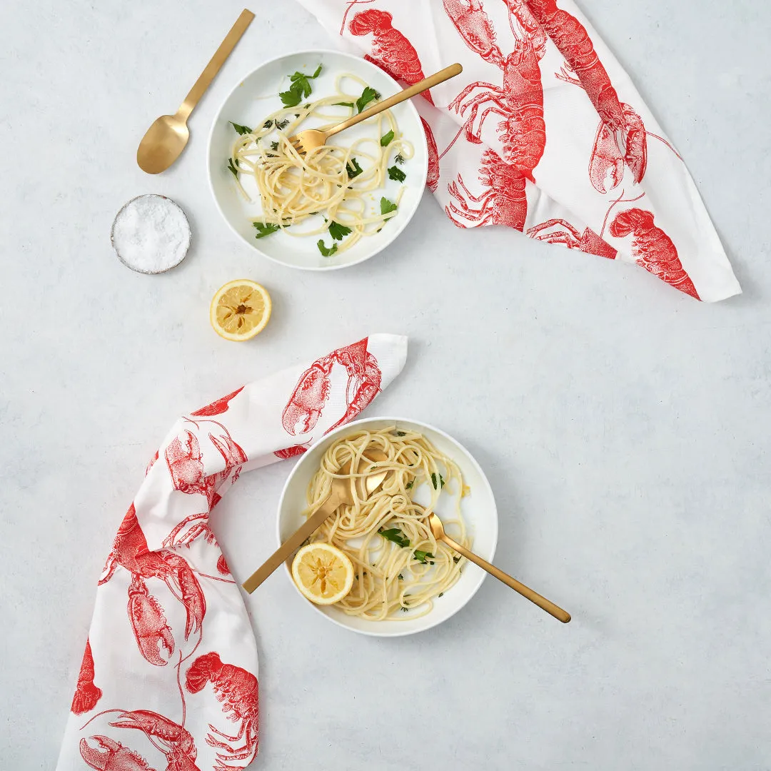 Thornback & Peel Lobster Single Napkin serviet 45x45 bomuld