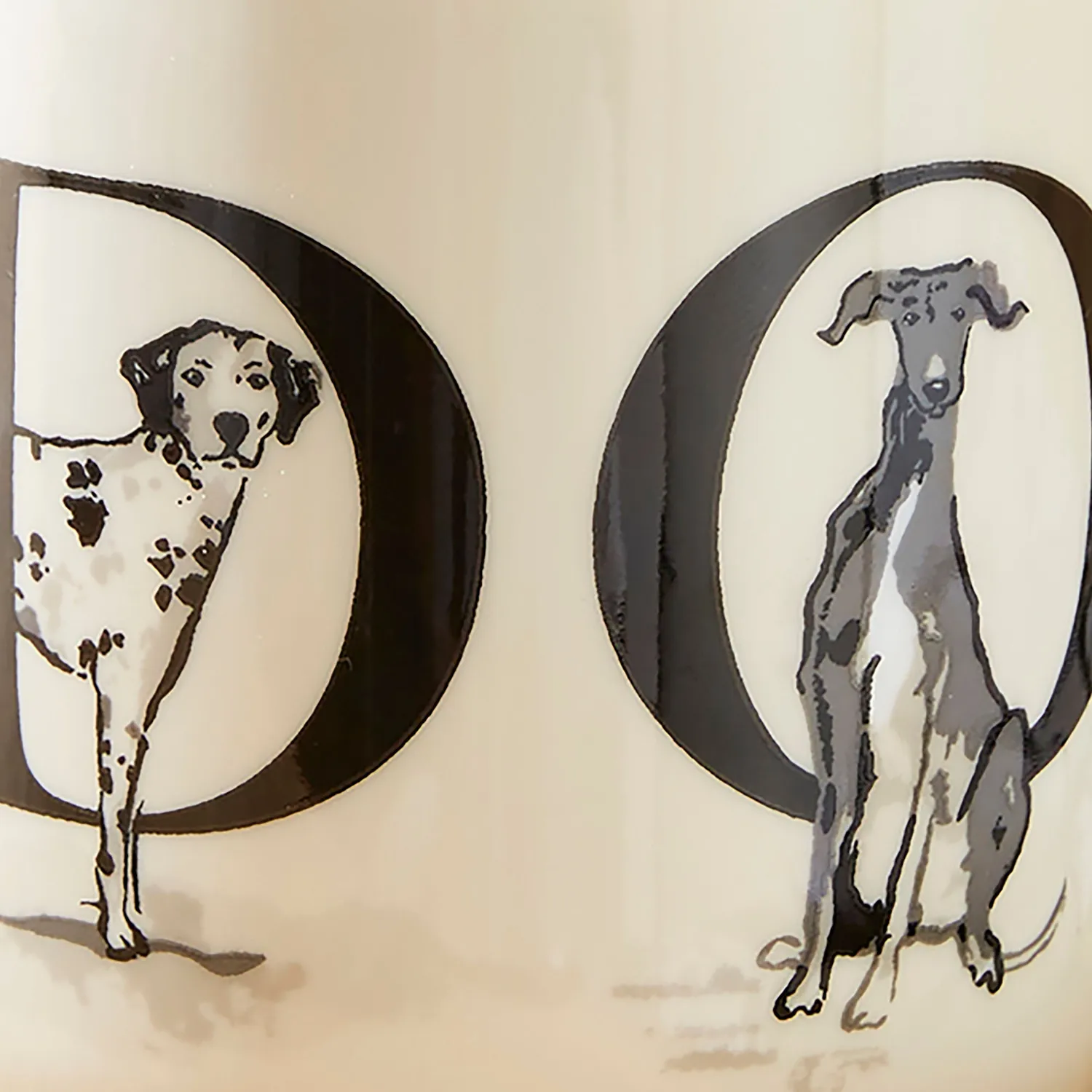 Ulster Weavers Country Dogs krus brun bone china