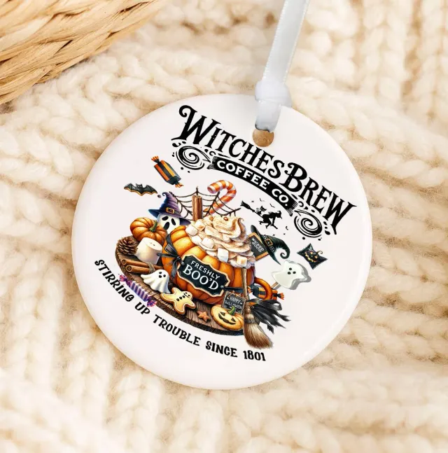 Avery Lane Gifts Halloween Witches Brew ornament