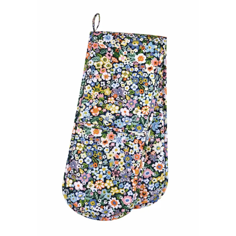 Ulster Weavers Confetti Floral Double Oven Glove dobbelthandske multi bomuld