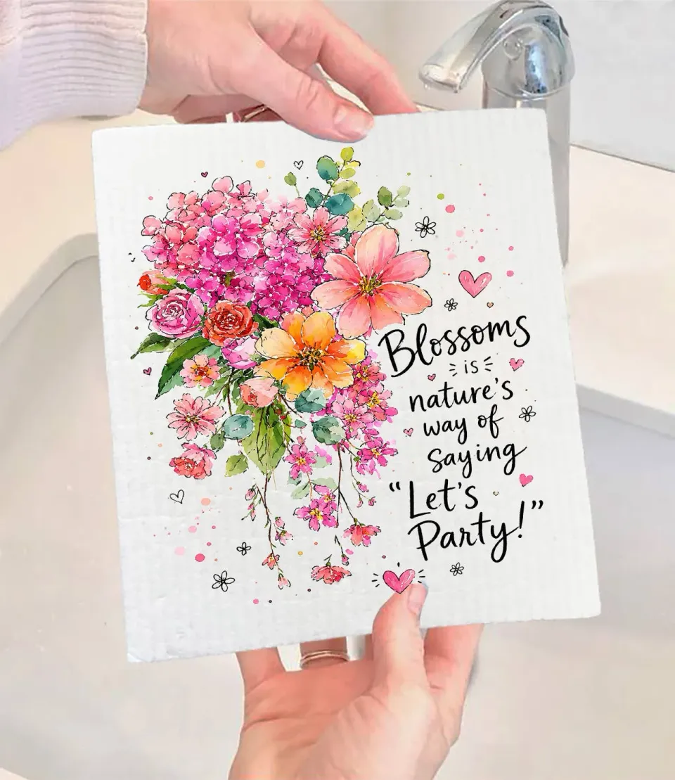 Avery Lane Gifts Blossom Lets Party karklud blomster