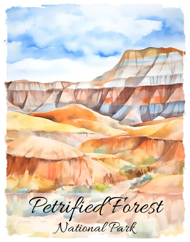 Avery Lane Gifts Petrified Forest souvenir Arizona nationalpark 2024