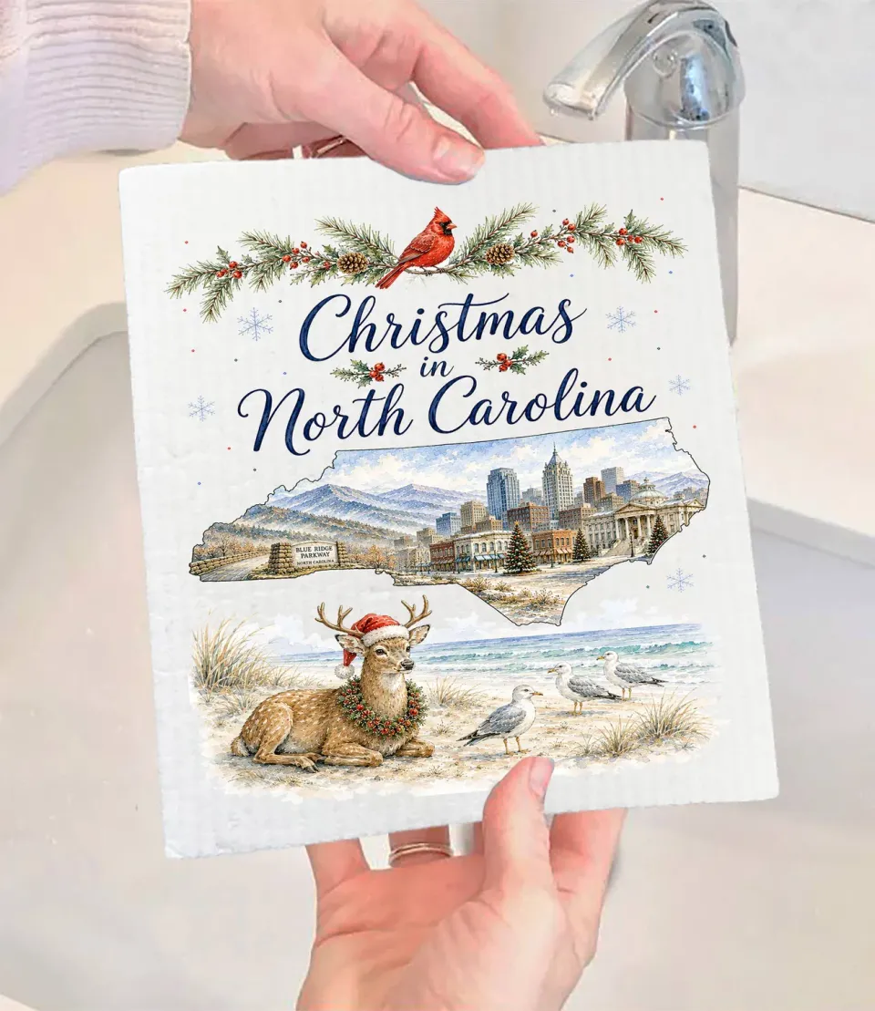 Avery Lane Gifts North Carolina karklud 17x20 cm