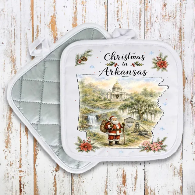 Avery Lane Gifts Arkansas grydelap 20x20 cm jul