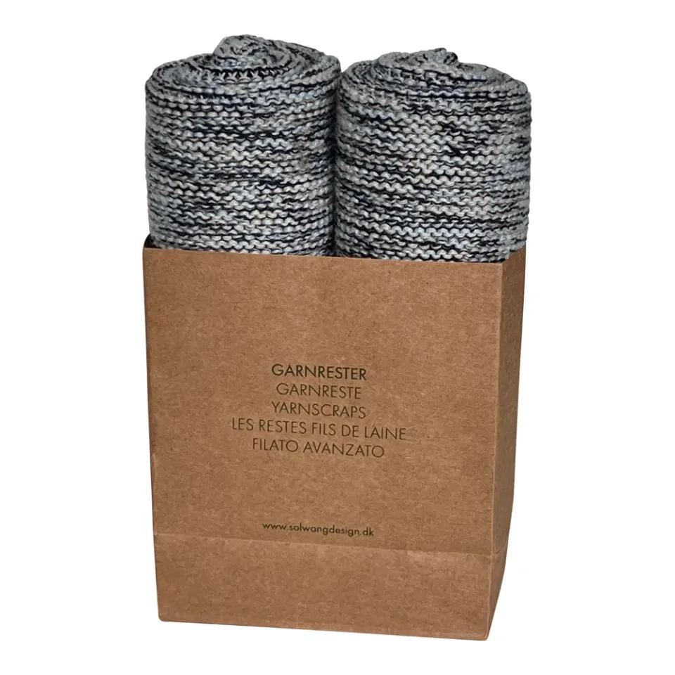 Solwang Restgarn karklud ocean wave mix strikket