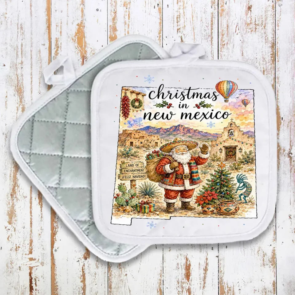 Avery Lane Gifts New Mexico Grydelap bomuld 20x20 cm