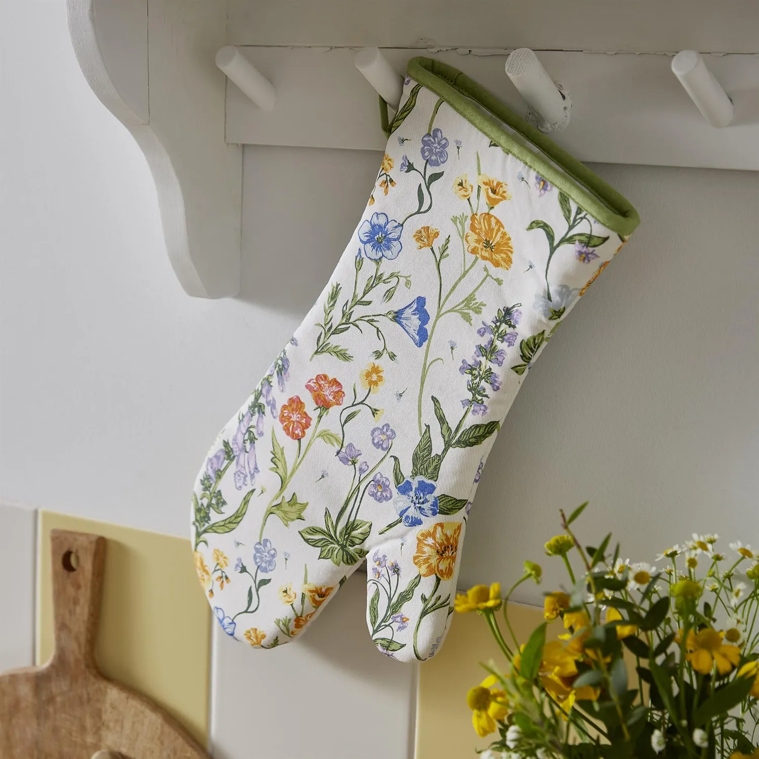 Ulster Weavers Cottage Garden ovnhandske multifarvet