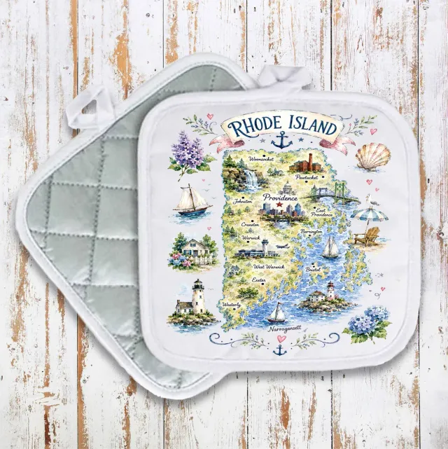 Avery Lane Gifts Rhode Island grydelap bomuld 20x20 cm