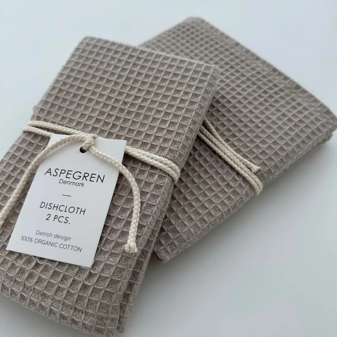 AspEgren North Oyster Gray karklude 2 stk økologisk