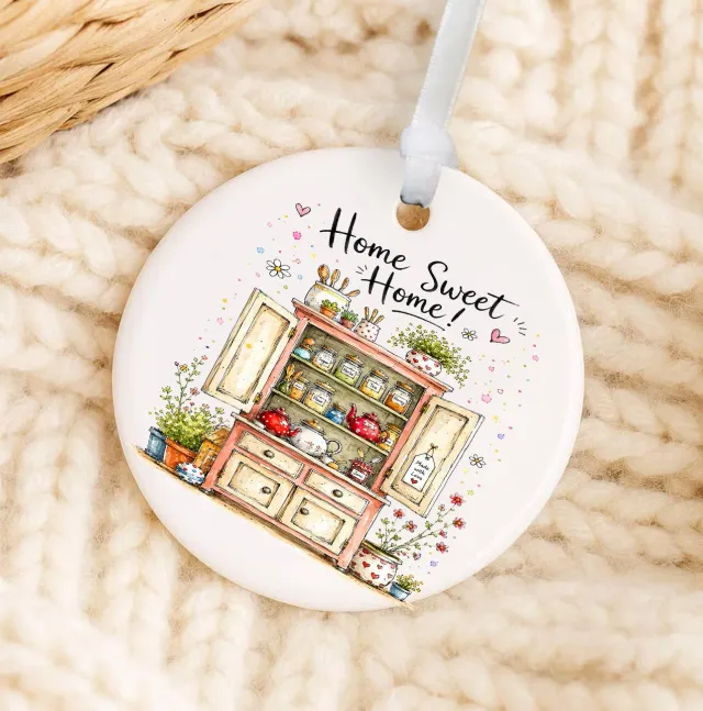 Avery Lane Gifts Home Sweet Home juletræspynt 7,5 cm