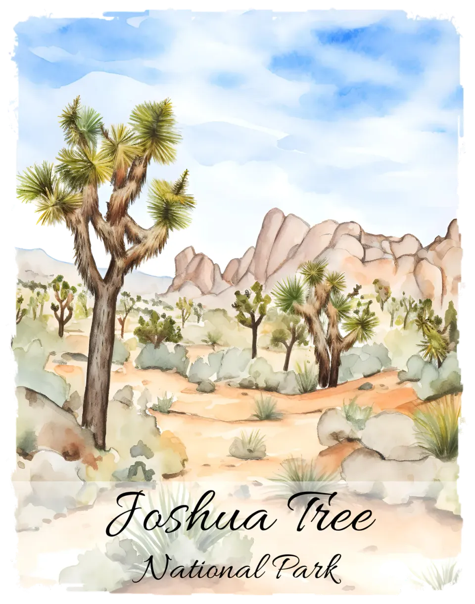 Avery Lane Gifts National Park Joshua Tree forklæde bomuld