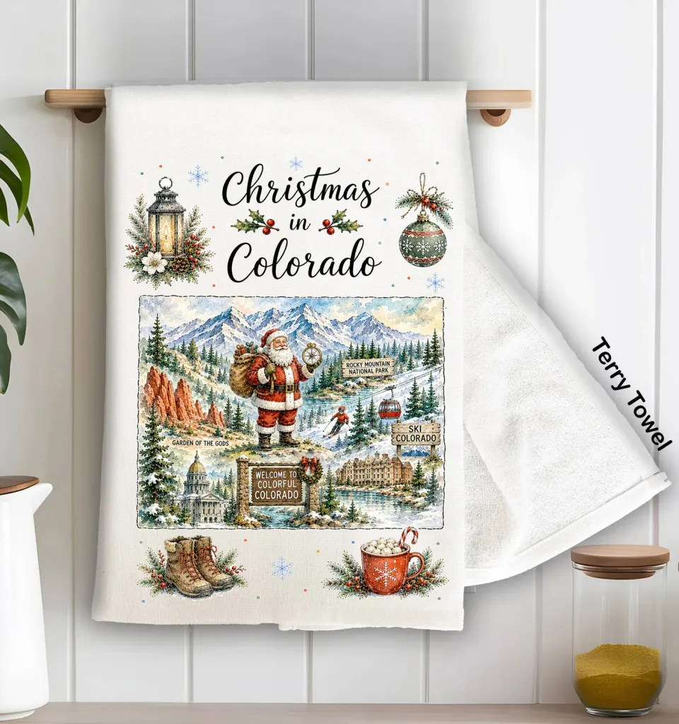 Avery Lane Gifts Colorado viskestykke frotté 71x46 cm