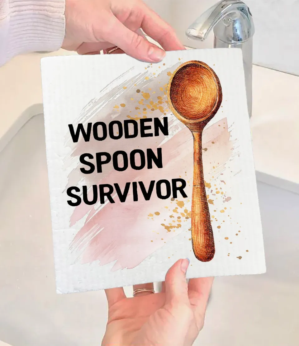 Avery Lane Gifts Wooden Spoon karklud svensk 17x20 cm