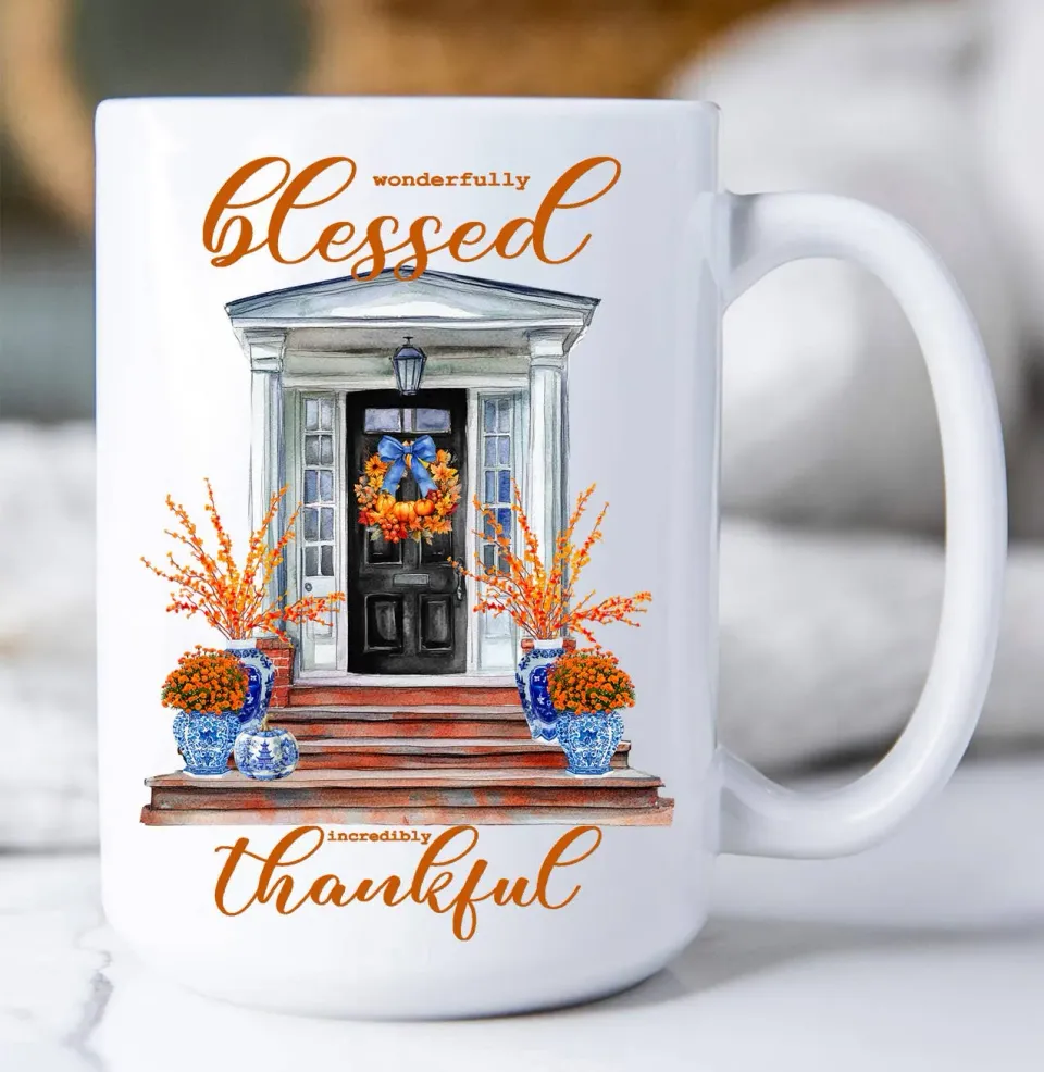 Avery Lane Gifts Wonderfully Blessed krus 443 ml