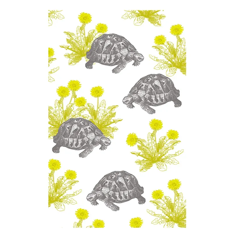 Thornback & Peel Tortoise & Dandelion viskestykke bomuld