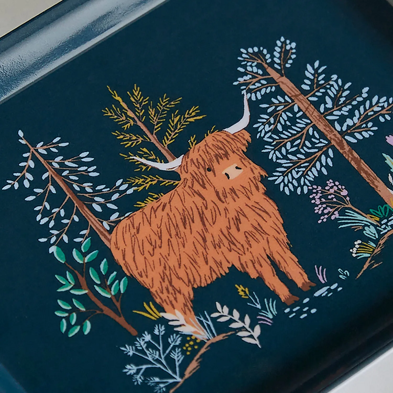 Ulster Weavers Connie the Cow bakke navy 21x14 cm
