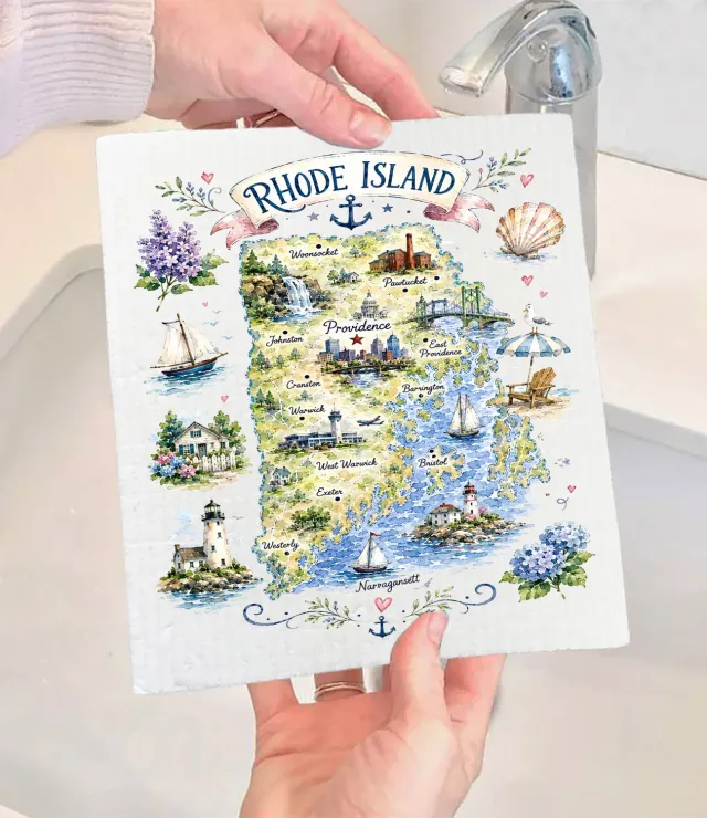 Avery Lane Gifts Rhode Island karklud svensk 17x20 cm
